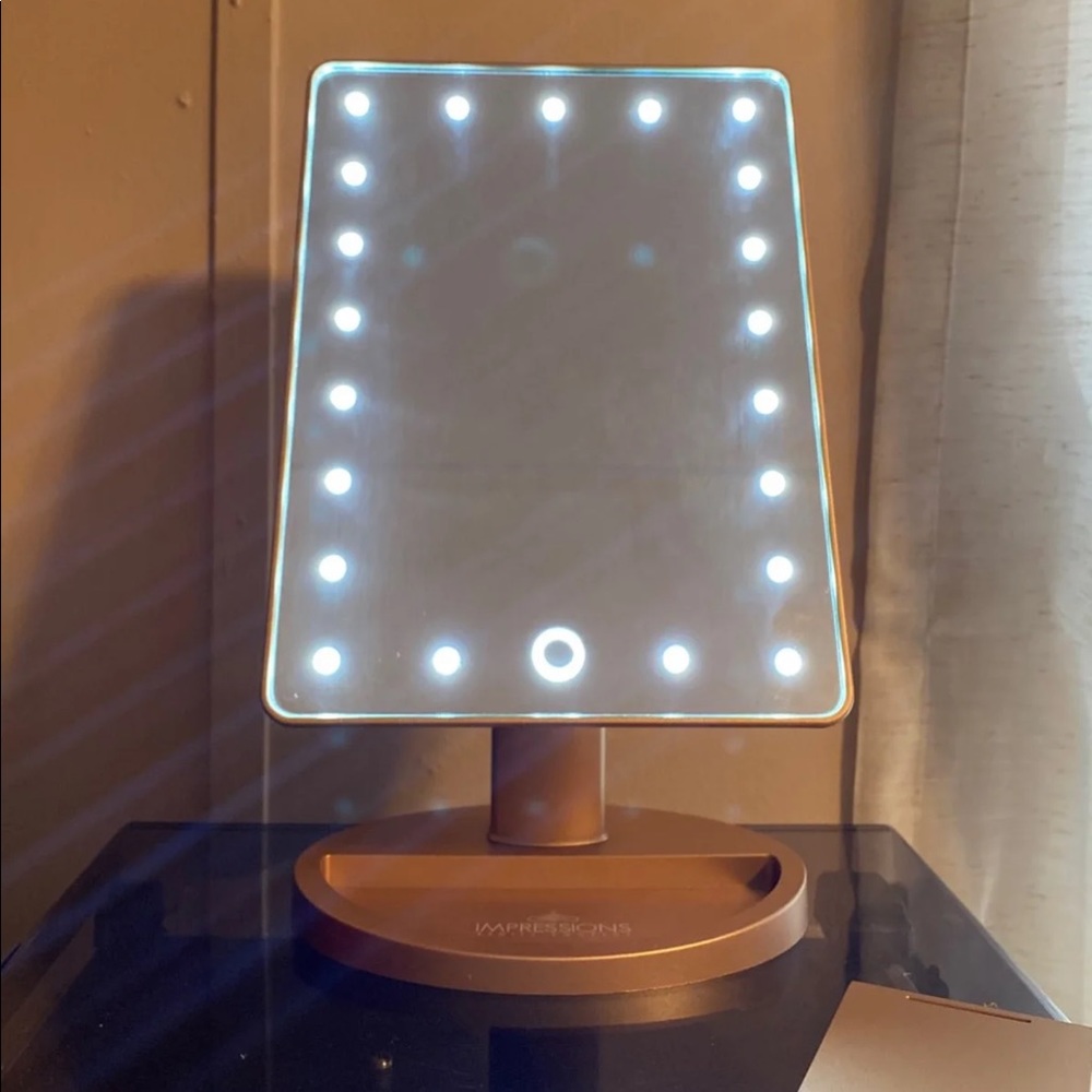 Impressions Vanity Dimmable LED makeup mirror